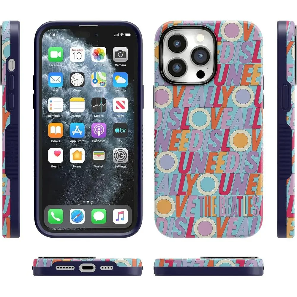 Casely iPhone 14 Pro Case | All You Need is Love | Beatles | MagSafe Compatible